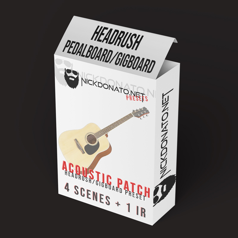 Headrush Acoustic Patch