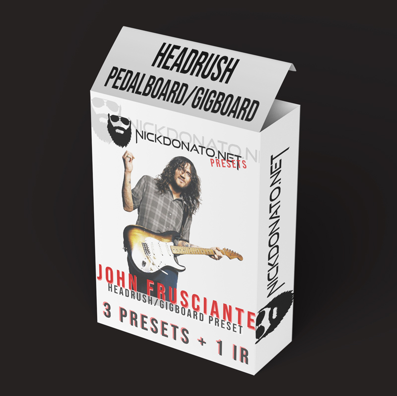 John Frusciante Headrush Pack