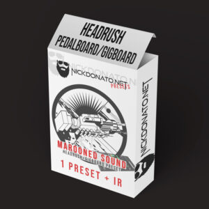 Gilmour Marooned Headrush Patch