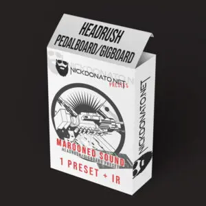 Gilmour Marooned Headrush Patch