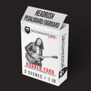 Robben Ford Headrush Patch