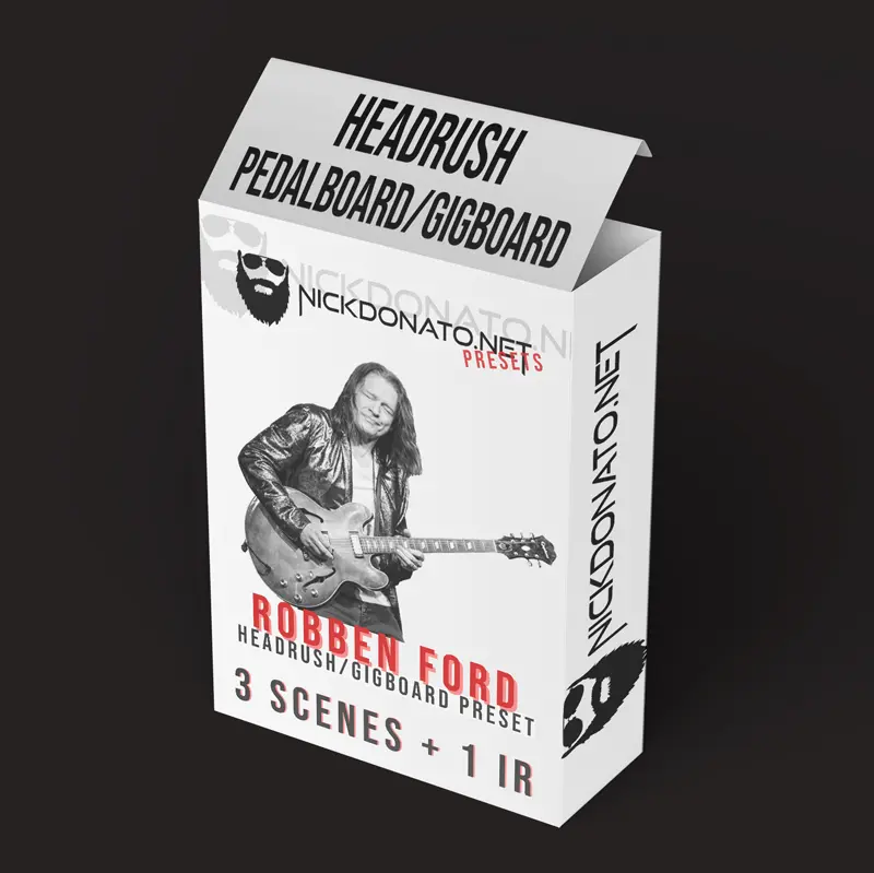 Robben Ford Headrush Patch