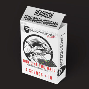 Run Like The Wall Headrush Patch