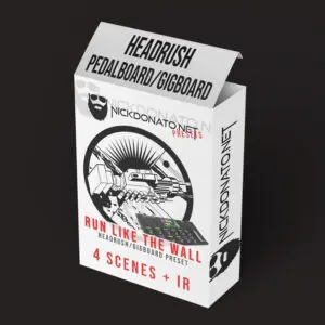 Run Like The Wall Headrush Patch