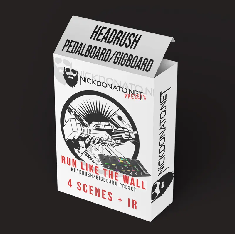 Run Like The Wall Headrush Patch