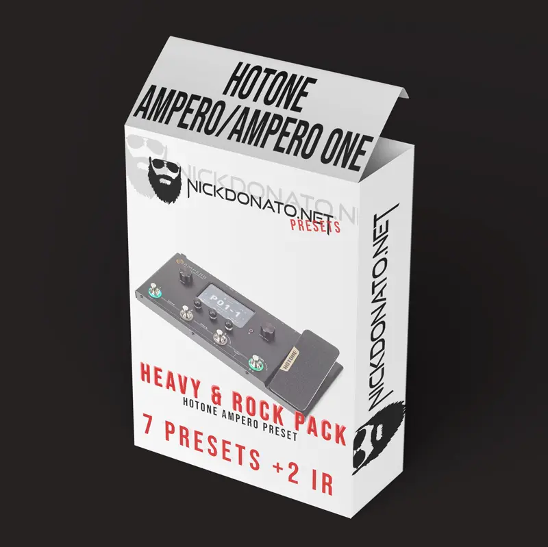Heavy e Rock Hotone Ampero Pack