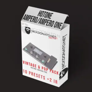 Vintage e Pop Hotone Ampero Pack