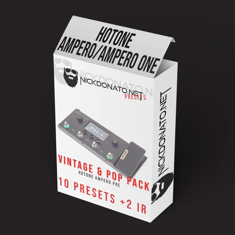 Vintage e Pop Hotone Ampero Pack
